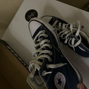 blue converse